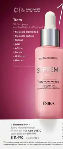 Ésika Supreme - trata oferta