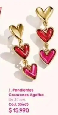 Ésika Corazones agatha oferta