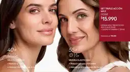 Ésika Set triple accion oferta