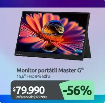 Monitor portátil master gr