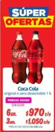 Alvi Coca cola - original o zero desechable oferta