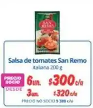 San remo - salsa de tomates