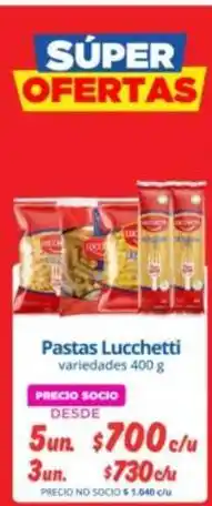Alvi Lucchetti - pastas oferta