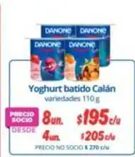 Alvi Danone - yoghurt batido calán oferta