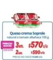 Alvi Soprole - queso crema oferta