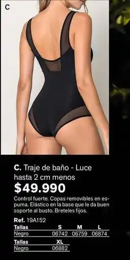 Leonisa Control - traje de baño - luce hasta 2 con menos oferta