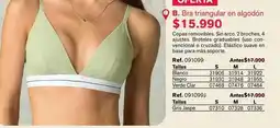 Leonisa Suave - bratirángulo en algodón oferta