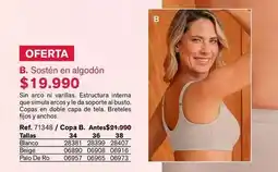 Leonisa Arcos - sofsén en algodón oferta