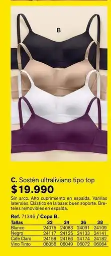 Leonisa Sofán ultraliviano tipo top oferta
