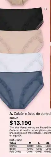 Leonisa Control - calzon clasico de oferta
