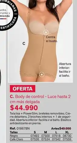 Leonisa Control - body de oferta