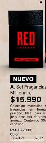 Leonisa Millionaire - set fragancias oferta