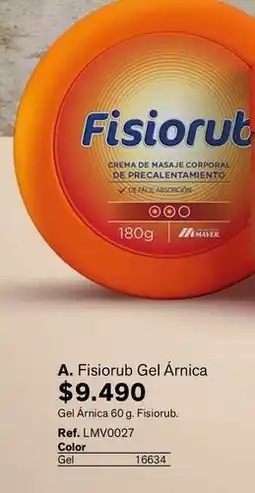 Leonisa Fisiorub gel arnica oferta