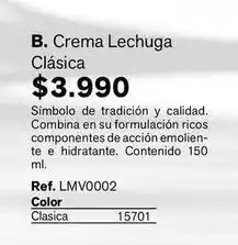 Leonisa Crema lechuga clasica oferta