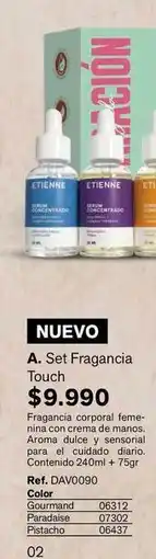 Leonisa Etienne - set fragancia touch oferta