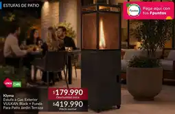 Constructor Sodimac Estufa 4 gas exterior + funda para pato jardín terraza oferta