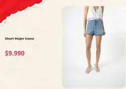 Abc Short Mujer Icono oferta