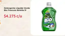 La Oferta Detergente Liquido Verde Bio Frescura Botella oferta