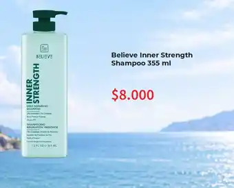 Believe inner strength shampoo