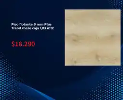 Imperial Piso flotante 8 mm Plus Trend mese caja 1,83 mt2 oferta
