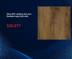 Imperial Piso SPC vinìlico 5,0 mm Durban caja 2,49 mt2 oferta