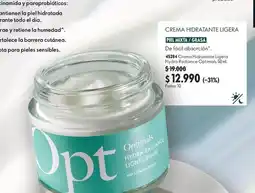 Oriflame Optimals - crema hidratante ligera oferta