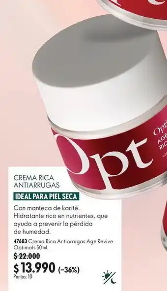 Ideal - crema rica antiarrugas