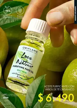 Oriflame Aceite purificante con arbol de te organico oferta