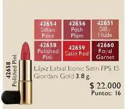 Oriflame Royal - lapiz labial iconic satin fps 15 oferta