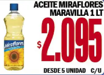 La Oferta Aceite Miraflores Maravilla 1lt oferta