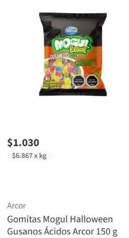 Santa Isabel Arcor - gomitas mogul halloween oferta