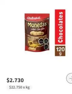 Santa Isabel 120 - chocolates oferta