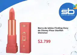 Salcobrand Barra de labios Finding Dory de Disney Pixar Starfish Shimmer oferta