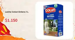 Santa Isabel Colun leche entera oferta