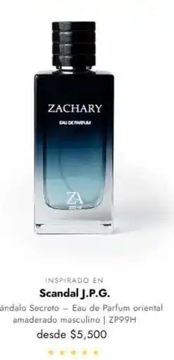 Zachary Perfumes Scandal j.p.g oferta
