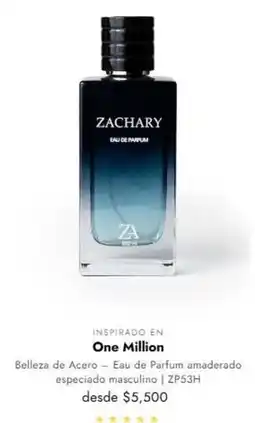 Zachary Perfumes One million oferta