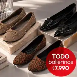 Tricot Todo ballerinas oferta