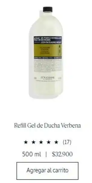 Refill gel de ducha
