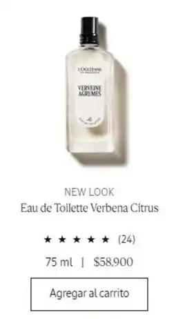 L'Occitane Eau de toilette verbena citrus oferta