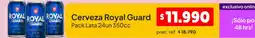 Unimarc Royal guard - cerveza oferta