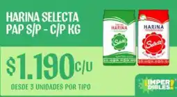 Comercial Castro Pap - harina selecta oferta