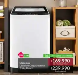 Constructor Sodimac Mademsa - lavadora carga superior oferta