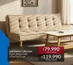 Constructor Sodimac Just home collection futon kotor cafe oferta