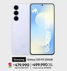 Linio Samsung - galaxy s25 fe 256gb oferta