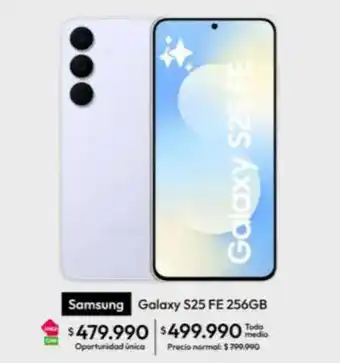 Samsung - galaxy s25 fe 256gb