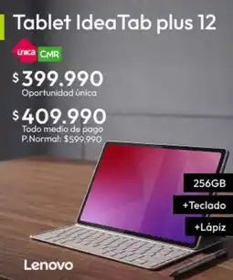 Linio Lenovo - tablet idea tab plus 12 oferta