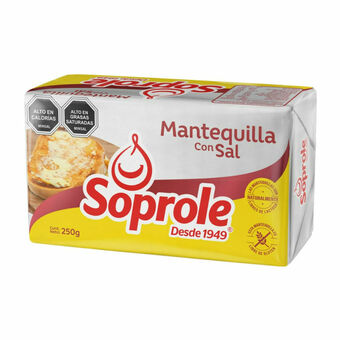 Unimarc Mantequilla Soprole con sal pan 250 g oferta