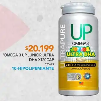 Salcobrand 'omega 3 up junior ultra dha x120cap oferta