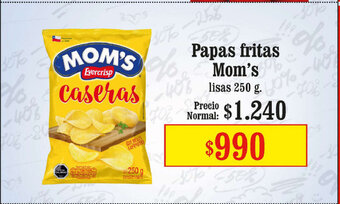 Unimarc Papas fritas Mom's oferta