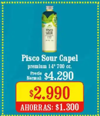 Pisco Sour Capel premium